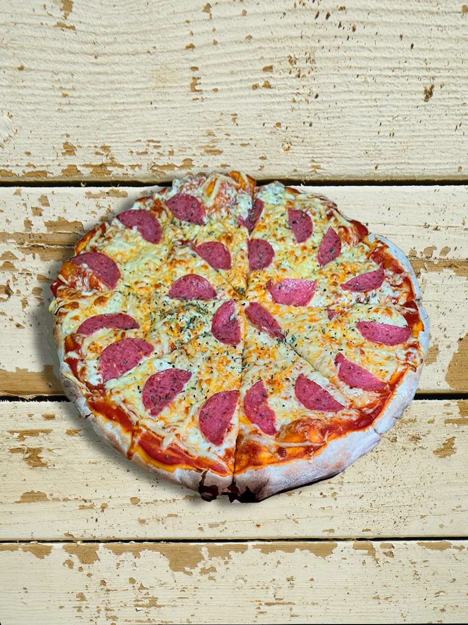 Fotografía de la pizza Izzi